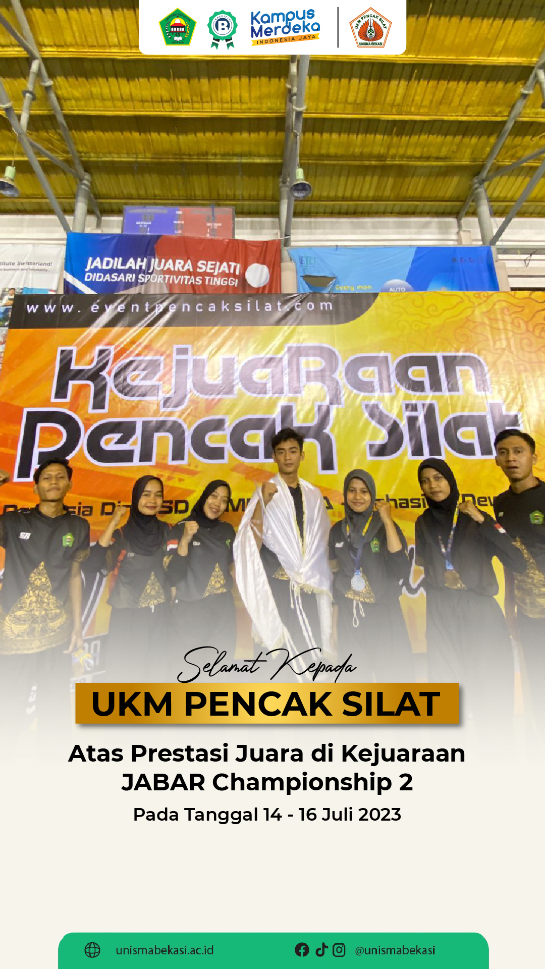 UNISMA Cover_UKM Pencak Silat