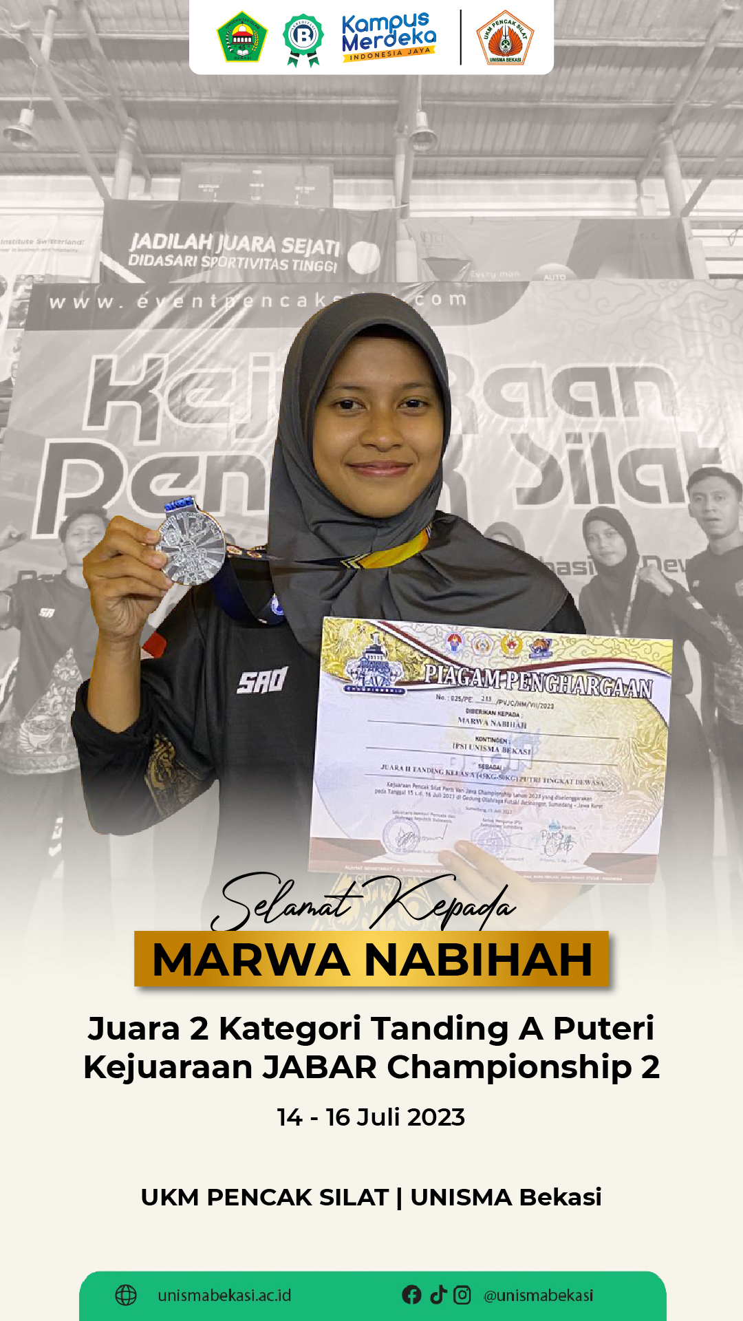 UNISMA Marwa_UKM Pencak Silat UNISMA Marwa_UKM Pencak Silat