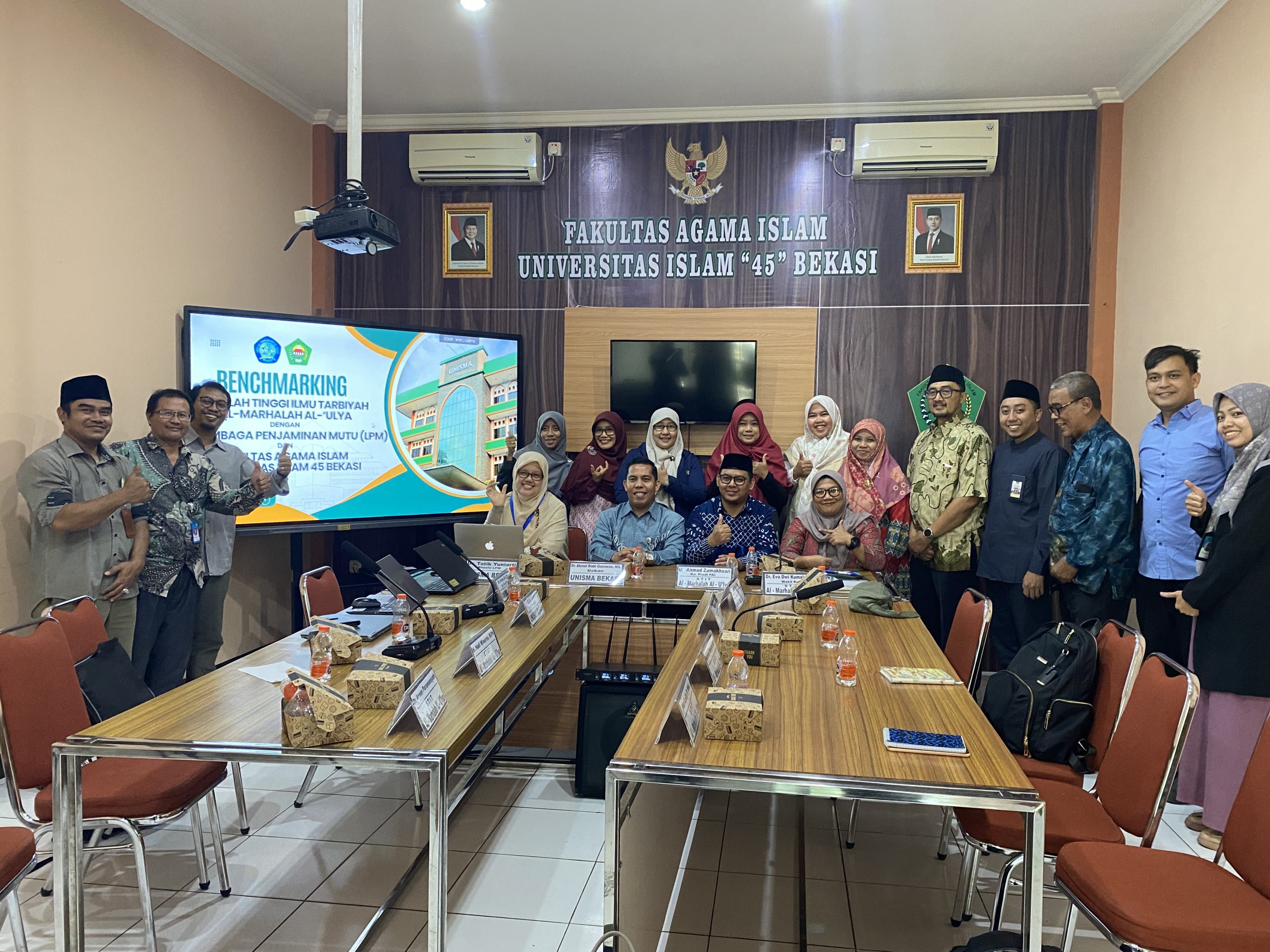 Fakultas Agama Islam Universitas Islam 45 UNISMA Bekasi Jadi Tujuan Benchmarking Sekolah Tinggi Ilmu Tarbiyah Al-Marhalah Al-Ulya untuk Tingkatkan Kualitas Pendidikan dan Manajemen Institusi (10)