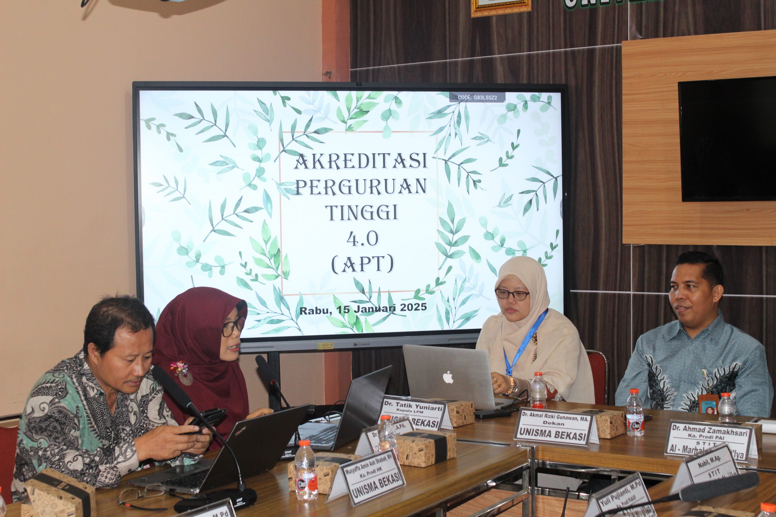 Fakultas Agama Islam Universitas Islam 45 UNISMA Bekasi Jadi Tujuan Benchmarking Sekolah Tinggi Ilmu Tarbiyah Al-Marhalah Al-Ulya untuk Tingkatkan Kualitas Pendidikan dan Manajemen Institusi (6)