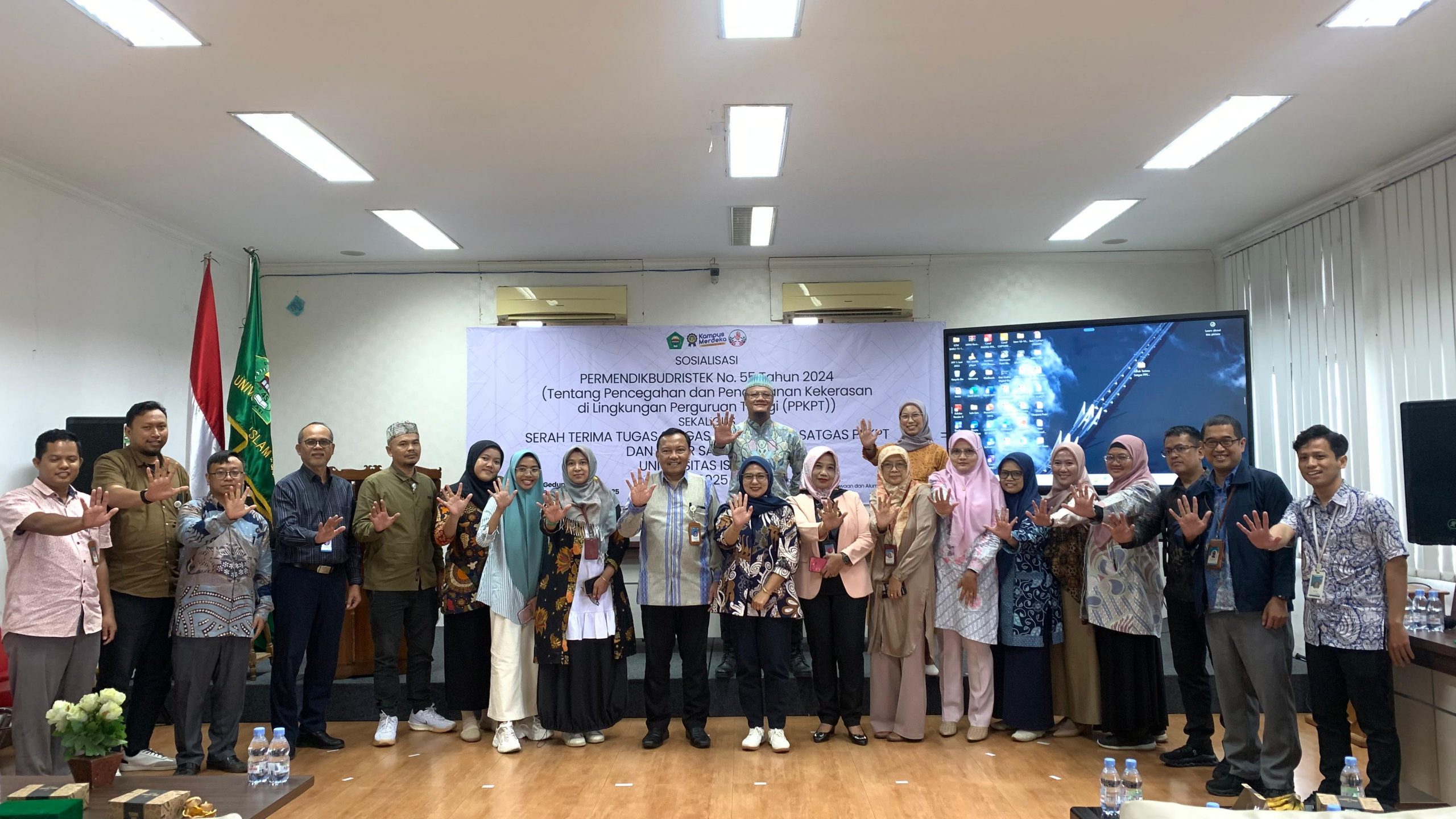SERAH TERIMA TUGAS SATGAS PPKS KEPADA SATGAS PPKPT UNIVERSITAS ISLAM 45 PERIODE 2025-2027e (1)