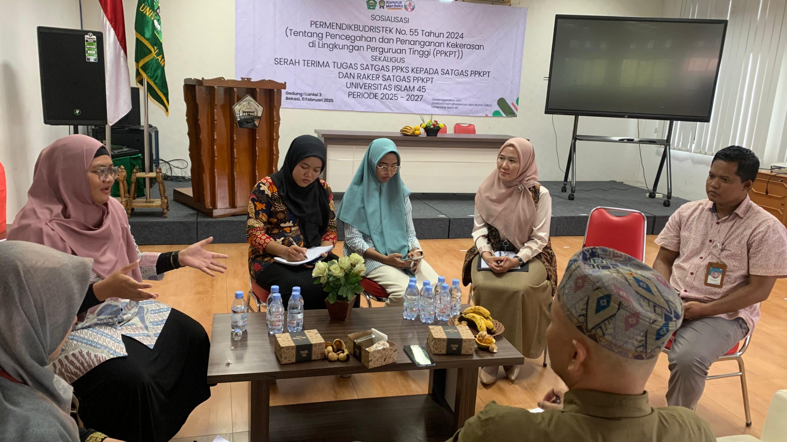 SERAH TERIMA TUGAS SATGAS PPKS KEPADA SATGAS PPKPT UNIVERSITAS ISLAM 45 PERIODE 2025-2027e (2)