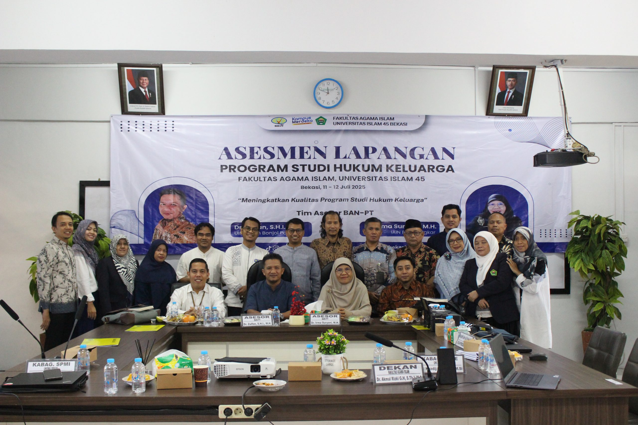 BAN-PT Melakukan Asesmen Lapangan Akreditasi Program Studi Hukum Keluarga (11)