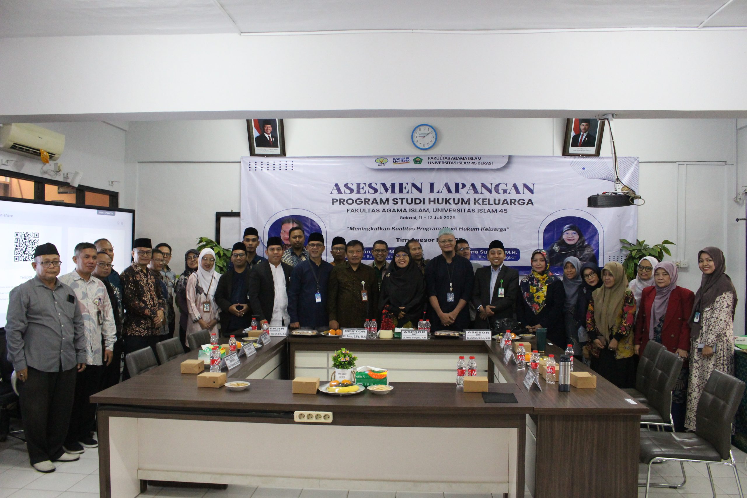 BAN-PT Melakukan Asesmen Lapangan Akreditasi Program Studi Hukum Keluarga (4)