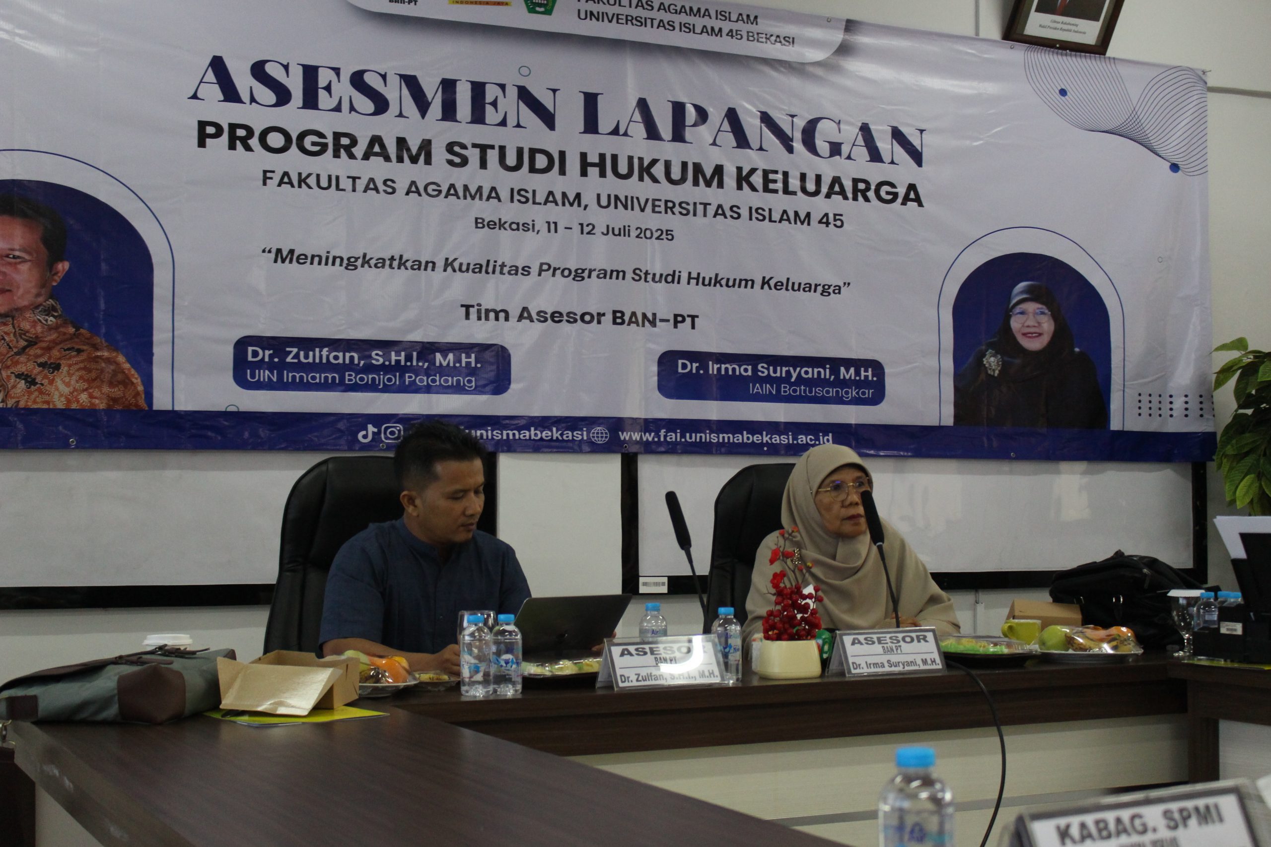 BAN-PT Melakukan Asesmen Lapangan Akreditasi Program Studi Hukum Keluarga (6)