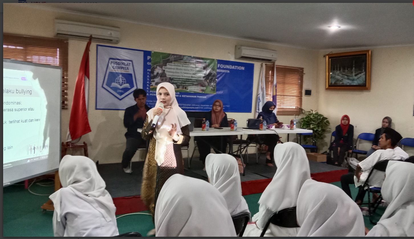 Mencegah Bullying di Era Digital Kolaborasi Prodi Ilmu Administrasi Negara FISIP UNISMA Bekasi dan PABU Foundation Wujudkan Lingkungan Belajar Aman (1)