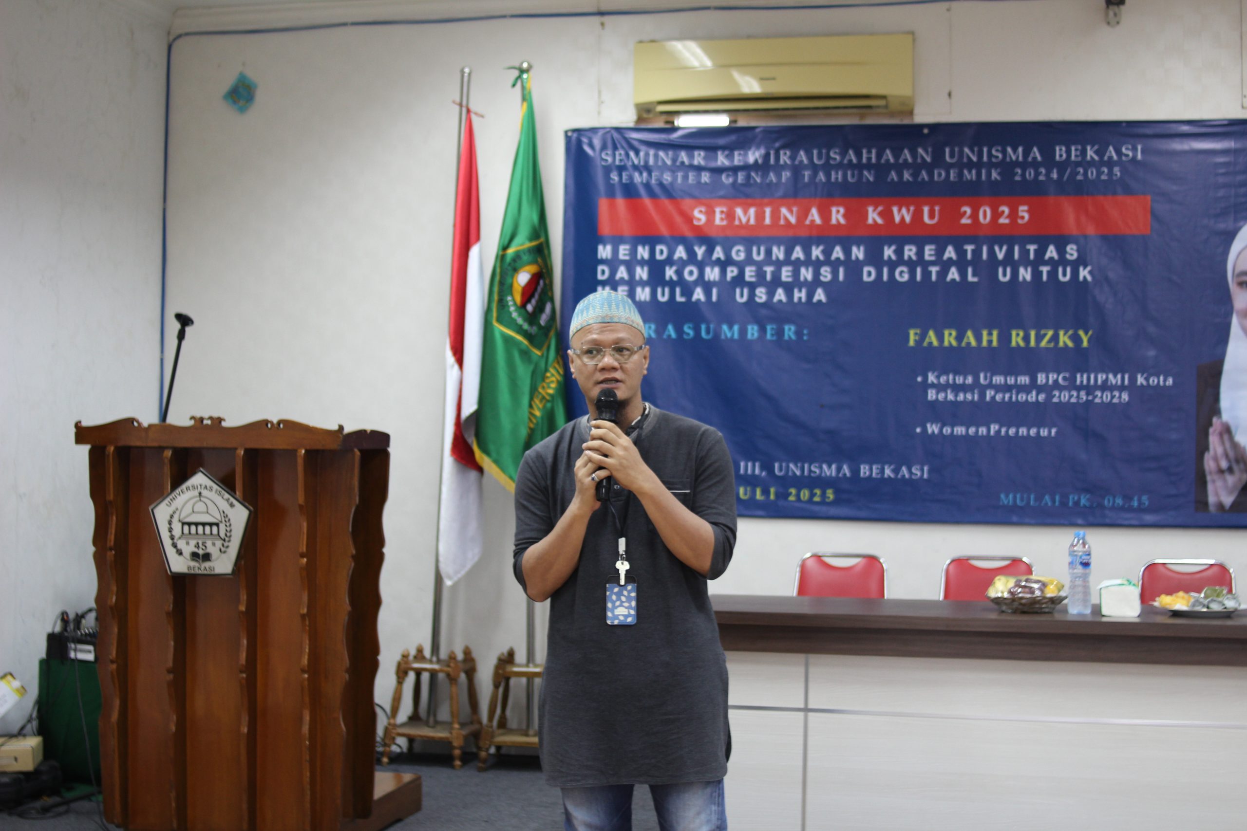 UNISMA Bekasi Gelar Seminar KWU 2025 Dorong Mahasiswa Kampus Bekasi Jadi Wirausahawan Digital (1)x