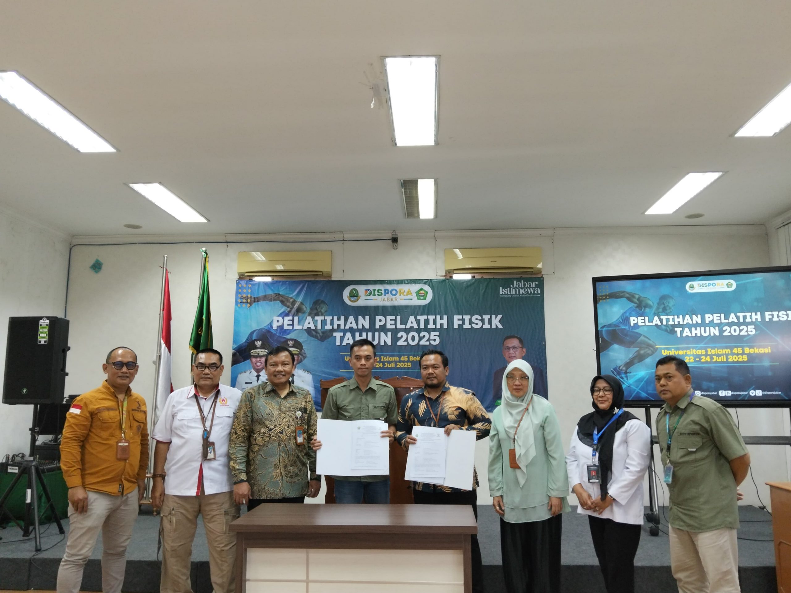 UNISMA Bekasi dan Dispora Jabar Resmi Buka Pelatihan Pelatih Fisik 2025 Tingkatkan Kompetensi di Kampus Bekasi (2)