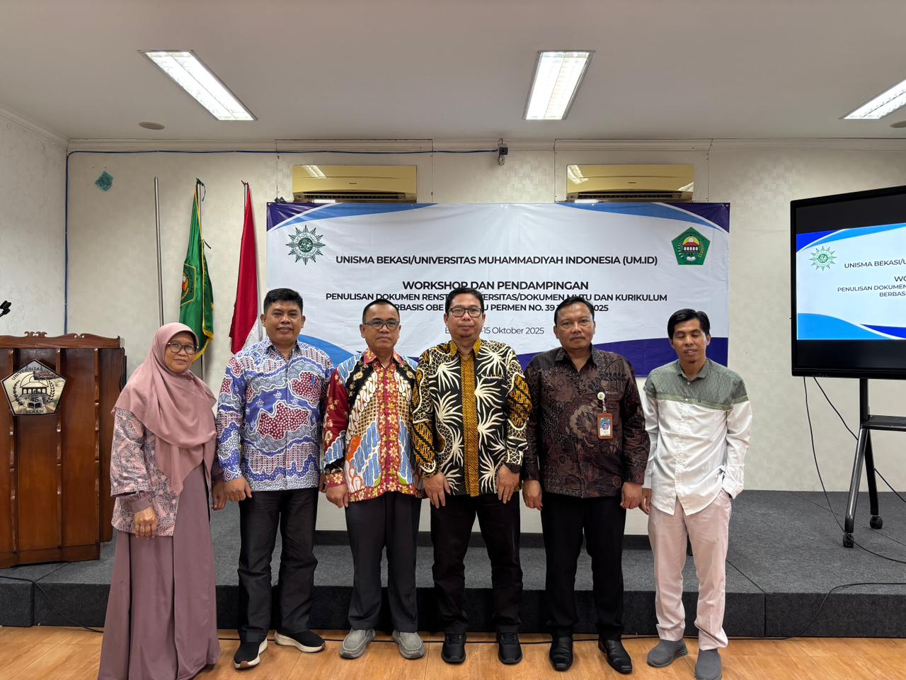 UNISMA BekasiUM.ID Bersama Majlis Dikti Litbang PP Muhammadiyah Gelar Workshop Penyusunan Renstra dan Kurikulum OBE Sesuai Permen 39 Tahun 2025 (1)
