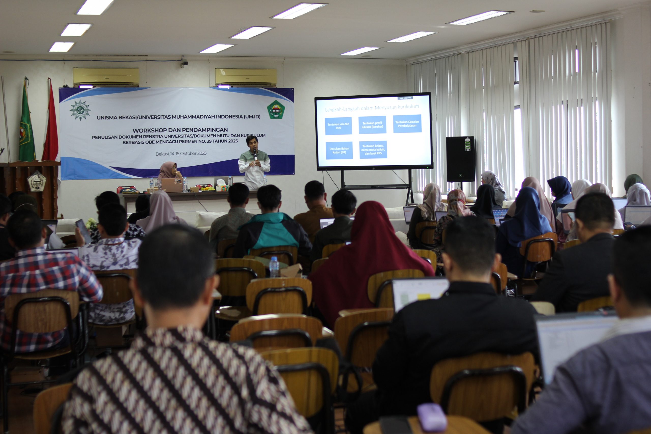 UNISMA BekasiUM.ID Bersama Majlis Dikti Litbang PP Muhammadiyah Gelar Workshop Penyusunan Renstra dan Kurikulum OBE Sesuai Permen 39 Tahun 2025 (13)ff