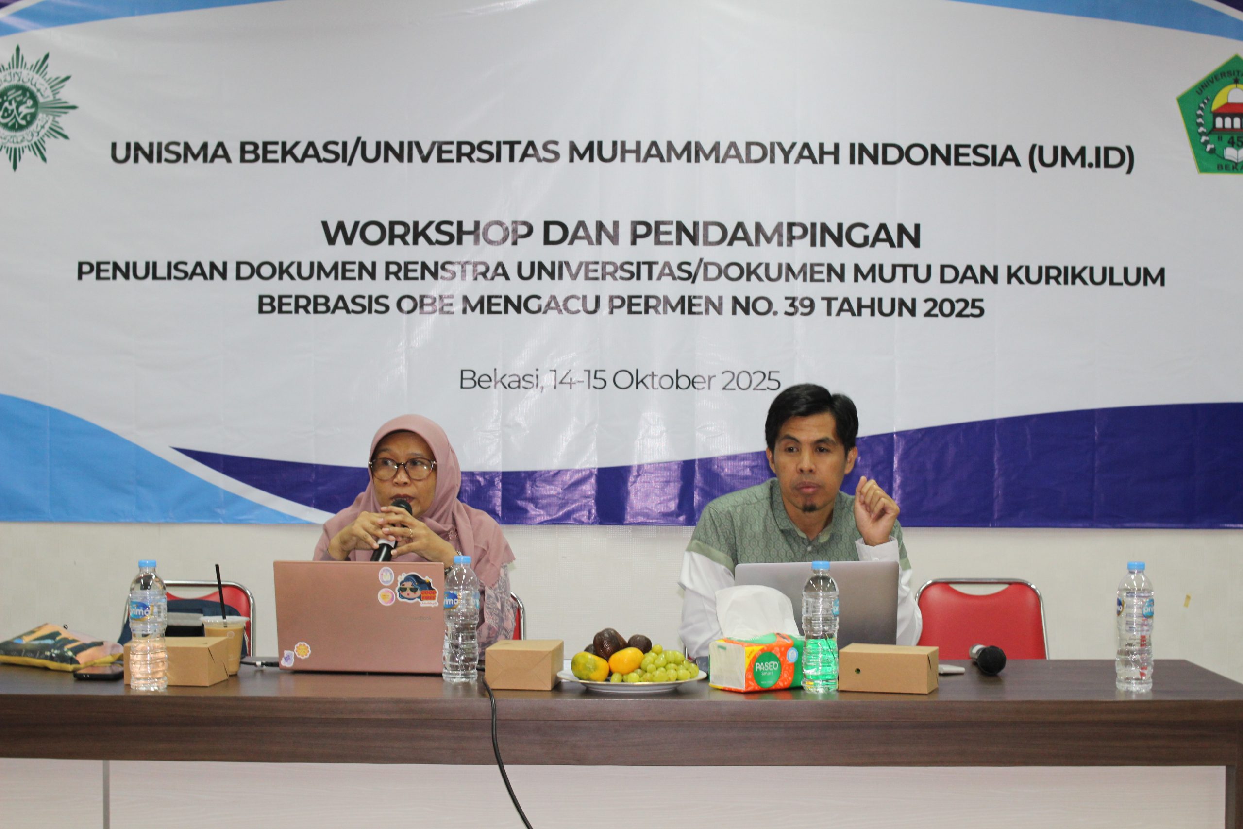 UNISMA BekasiUM.ID Bersama Majlis Dikti Litbang PP Muhammadiyah Gelar Workshop Penyusunan Renstra dan Kurikulum OBE Sesuai Permen 39 Tahun 2025 (4)ff