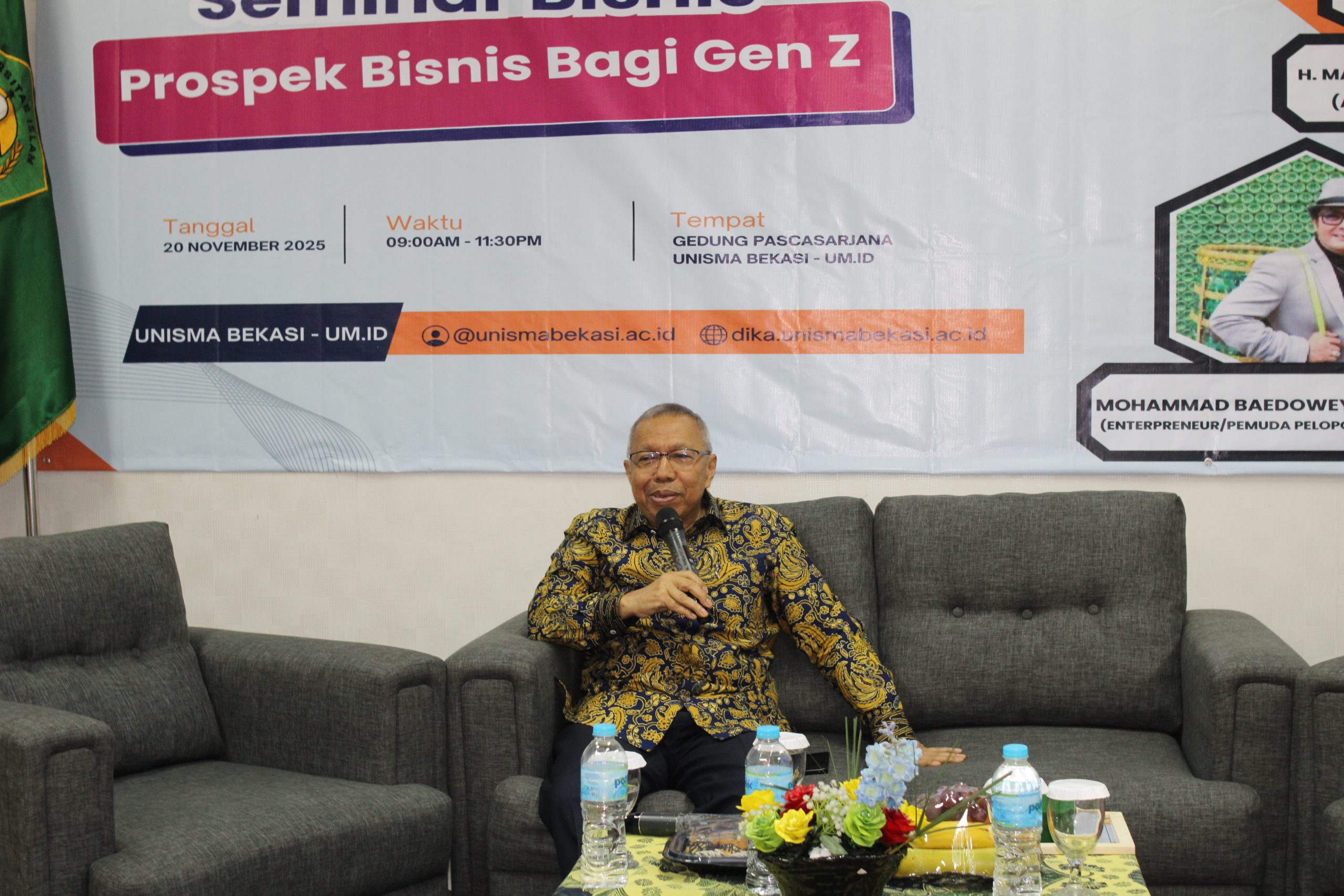 Seminar Bisnis “Prospek Bisnis bagi Gen Z” Hadirkan Wawasan Kewirausahaan bagi Mahasiswa UNISMA Bekasi (14)