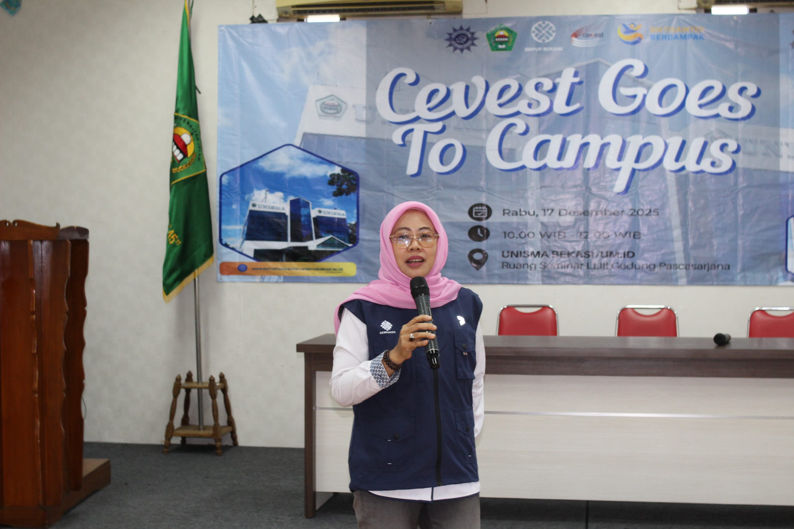 Cevest Goes to Campus Digelar di UNISMA Bekasi Bekali Mahasiswa Akhir dan Alumni (8)