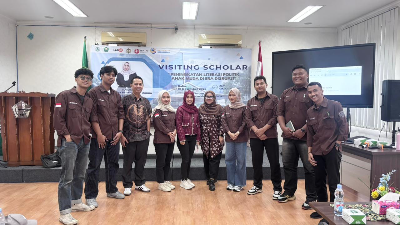 MENGGAGAS MASA DEPAN POLITIK PROGRAM STUDI ILMU PEMERINTAHAN FISIP UNIVERSITAS ISLAM 45 GELAR PROGRAM VISITING SCHOLAR UNTUK TINGKATKAN LITERASI POLITIK ANAK MUDA DI ERA DISRUPSI (3)