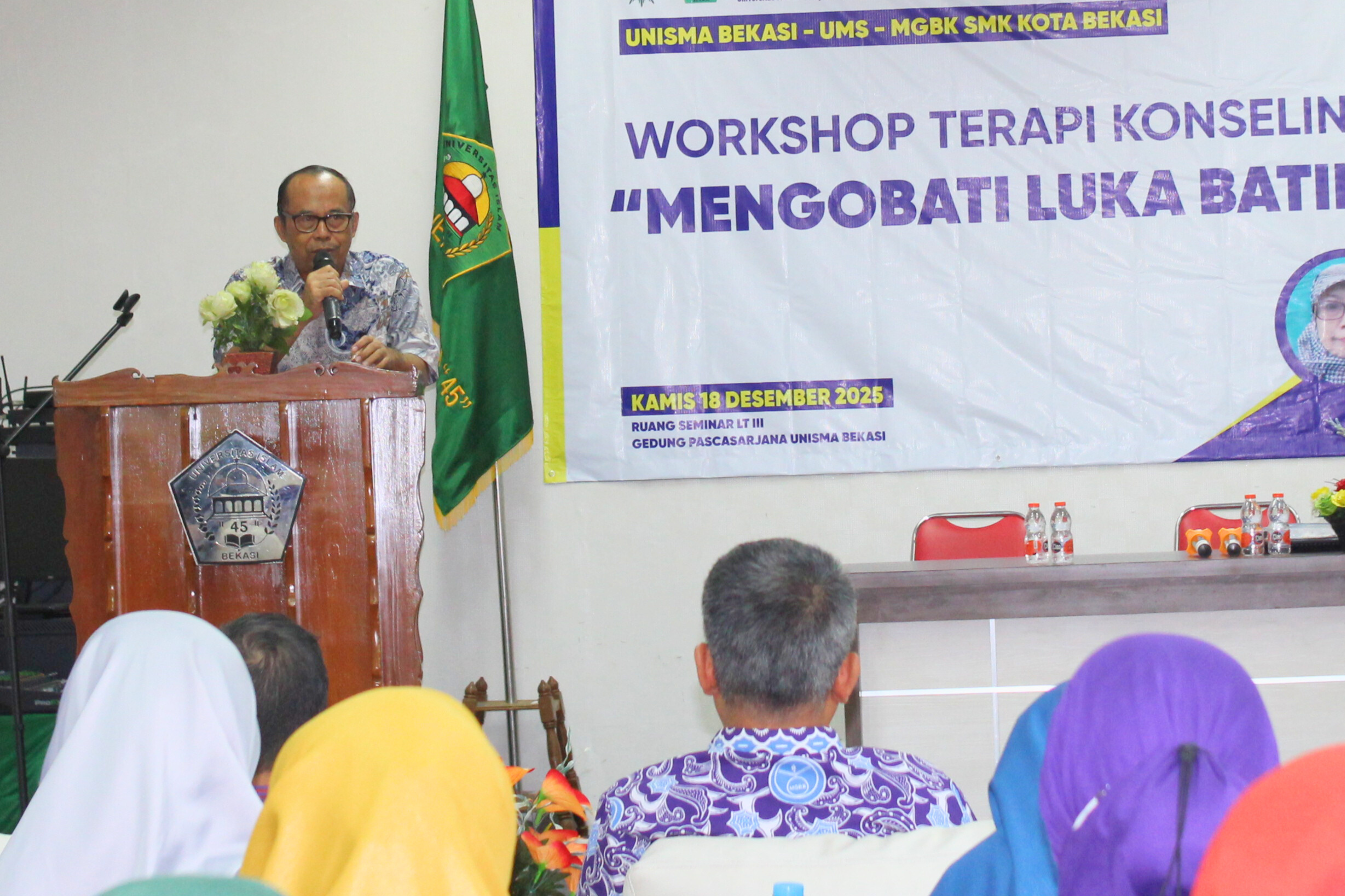UNISMA Universitas Islam 45 bekasi UMID Universitsa Muhammadiyah Indonesia Mengobati Luka Batin MGK SMK Kota Bekasi2