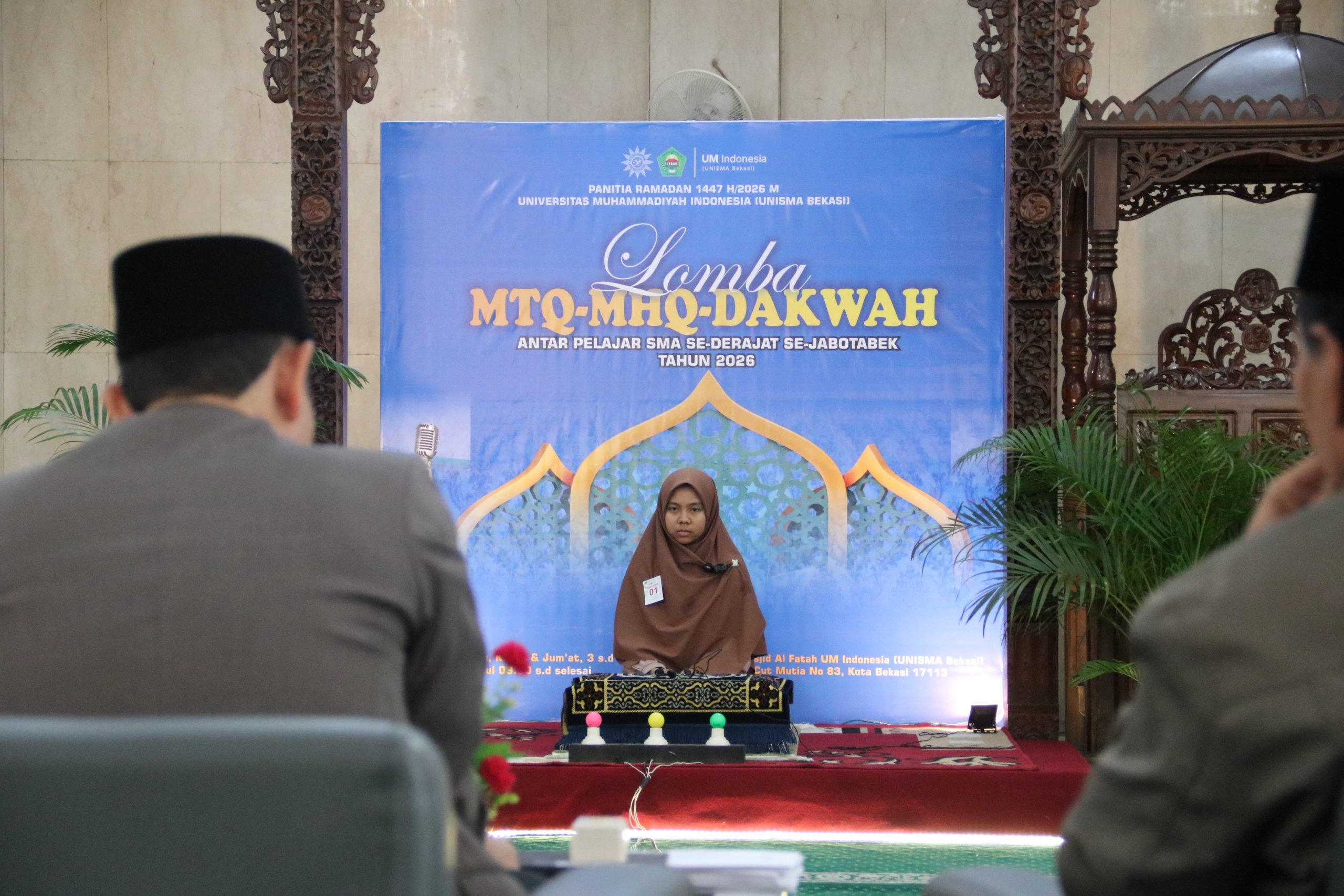 Pelajar Jabodetabek Adu Kemampuan MTQ, MHQ, dan Dakwah di UM Indonesia (UNISMA Bekasi) (3)