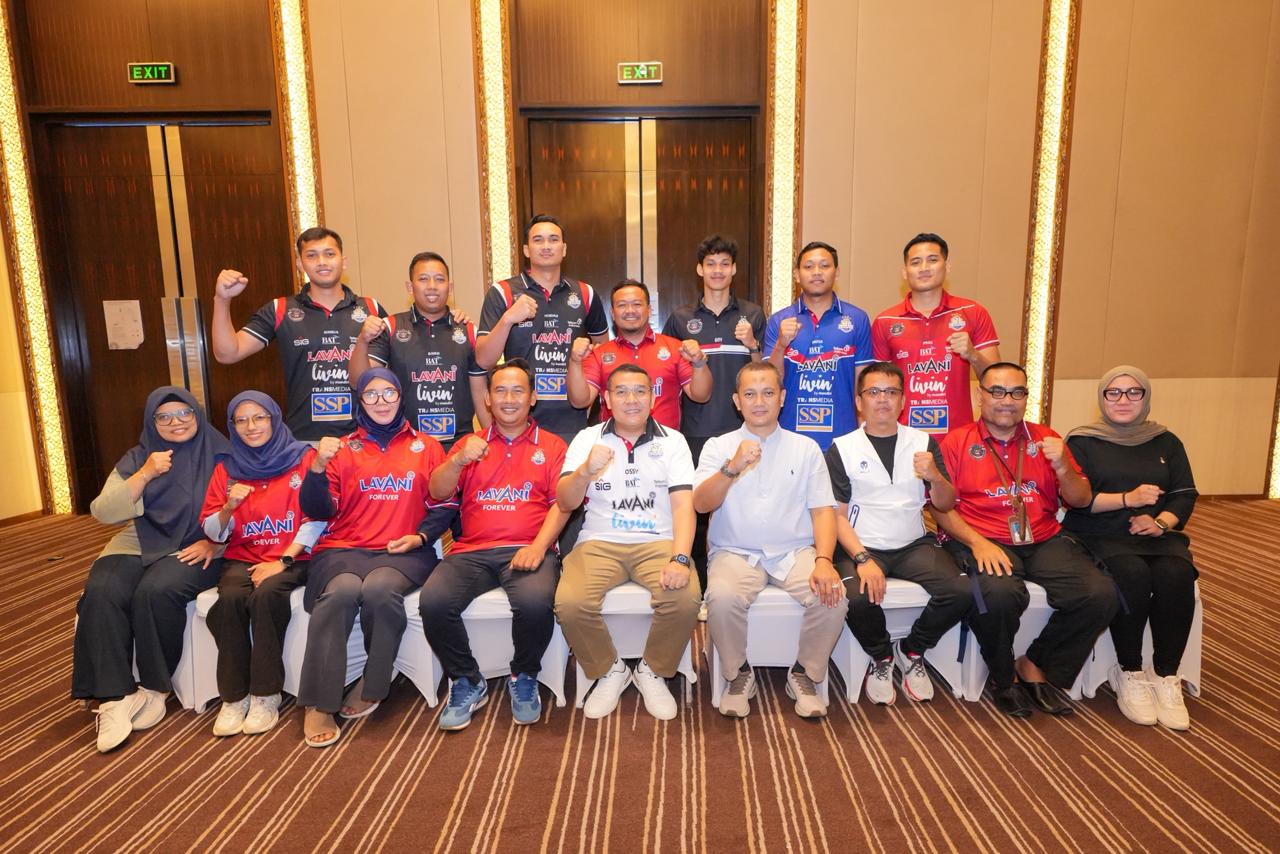 foto bersama dengan Pimpinan